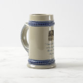 Teddy Roosevelt Stein Bierpul (Voorkant links)