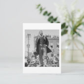Teddy Roosevelt Stereoview Card 1905  Briefkaart (Staand voorkant)