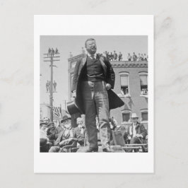 Teddy Roosevelt Stereoview Card 1905  Briefkaart