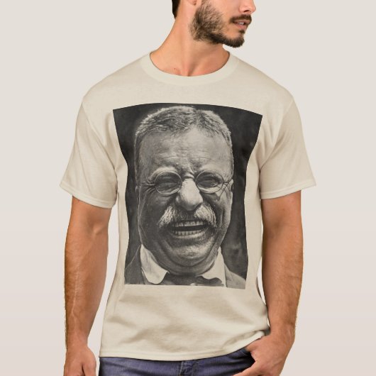 Teddy Roosevelt T-shirt (Voorkant)