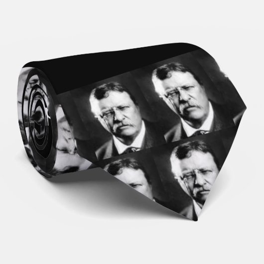 Teddy Roosevelt, Teddy Roosevelt, ... - Gepersonal Stropdas (Opgerold)
