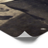 Teddy Roosevelt Wolf Hunting, 1905 Poster (Hoek)