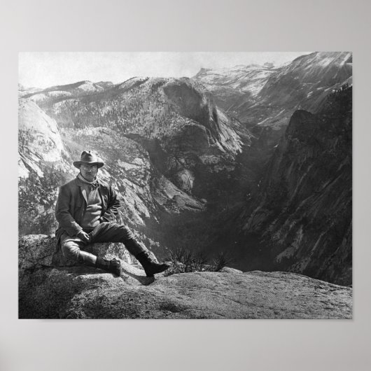 Teddy Roosevelt - Yosemite Circa 1903 Poster (Voorkant)