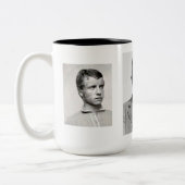 Teddy Roosevelt's Life Tweekleurige Koffiemok (Links)