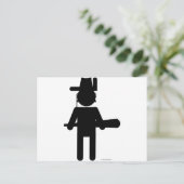 Teddy Roosvelt Briefkaart (Staand voorkant)