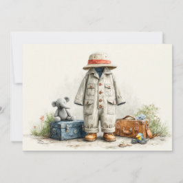 Teddy Safari Explorer – 1e verjaardag Kaart