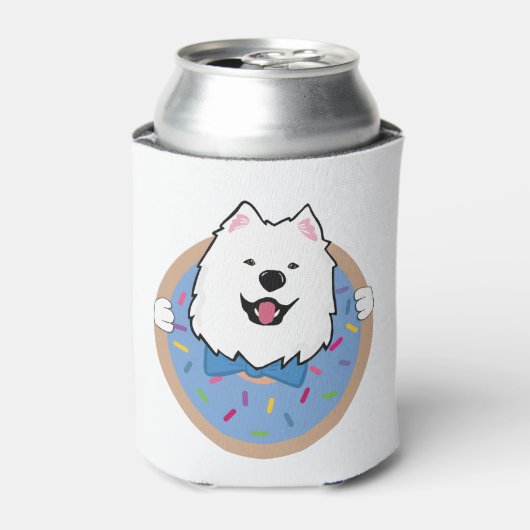 Teddy Samoyed Blikjeskoeler (Blikje Voorkant)