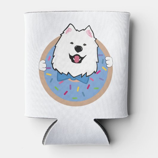 Teddy Samoyed Blikjeskoeler (Voorkant)
