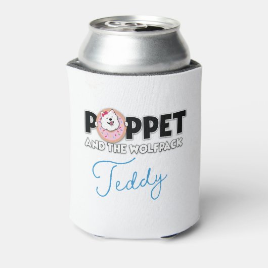 Teddy Samoyed Blikjeskoeler (Blikje Achterkant)