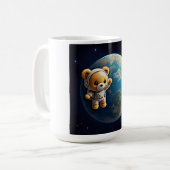 Teddy Space Adventure Koffiemok (Voorkant links)