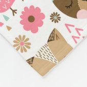 Teddy Teepee Fleece Deken (Hoek)