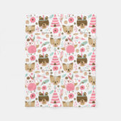 Teddy Teepee Fleece Deken (Voorkant)