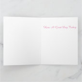 Teddy Verjaardag Kaart (Binnen)