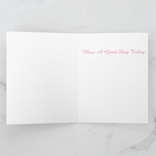 Teddy Verjaardag Kaart (Binnen)