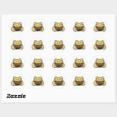 Teddy verlegen jongen sticker Sticker (Vel)