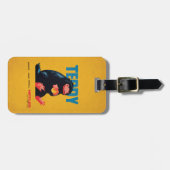 Teddy Vintage Graphic Bagagelabel (Voorkant horizontaal)