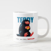 Teddy Vintage Graphic Grote Koffiekop (Rechts)