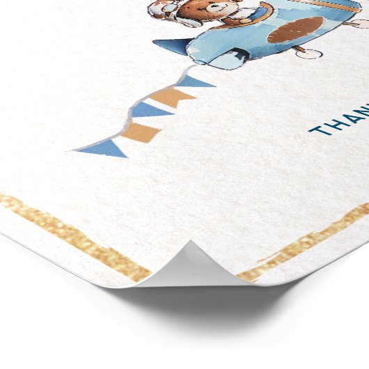 Teddy We kunnen bearly wachten Kaarten en geschenk Poster (Hoek)