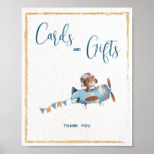 Teddy We kunnen bearly wachten Kaarten en geschenk Poster (Voorkant)