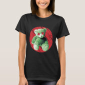 Teddy What Horror Murderous Teddy Bear What T-shirt (Voorkant)