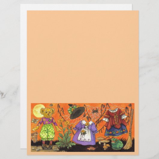 Teddy Witch grote kantoorbenodigdheden (Voorkant / Achterkant)