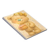 Teddy with a Cake beroemd gemaakt door Natasha Us Notitieboek (Rechterzijde)