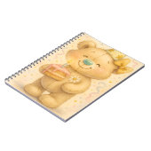 Teddy with a Cake beroemd gemaakt door Natasha Us Notitieboek (Linkerzijde)