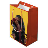 Teddy With Tie Graphic Medium Cadeauzakje (Achterkant Gekanteld)