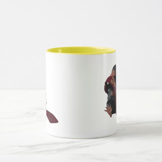 Teddy With Tie Graphic Mok (Midden)