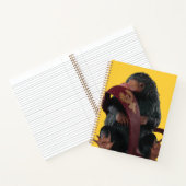 Teddy With Tie Graphic Notitieboek (Binnen)