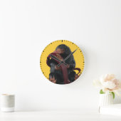 Teddy With Tie Graphic Ronde Klok (Huis)