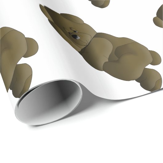 Teddybär Cadeaupapier (Rol Hoek)