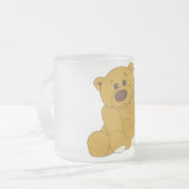 Teddybär Matglas Koffiemok (Voorkant links)