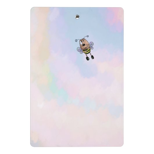 Teddybär  mini klembord (Achterkant)