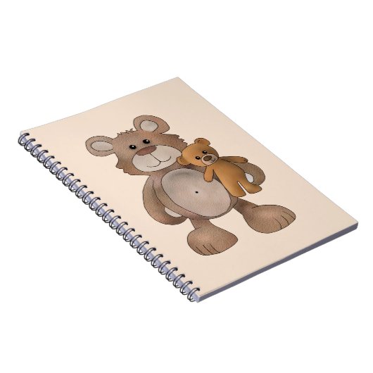 Teddybär Notitieboek (Rechterzijde)