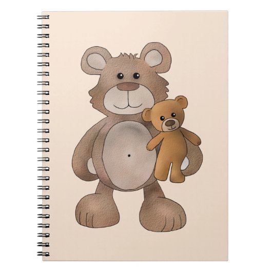 Teddybär Notitieboek (Voorkant)