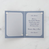 Teddybear - Eerste Kerstmis van de Baby Feestdagen Kaart (Binnen)