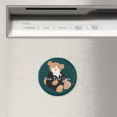 Teddybear-groommagneet Magneet (Insitu (Vaatwasser))
