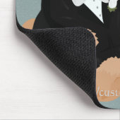 Teddybear GroomMousepad Muismat (Hoek)