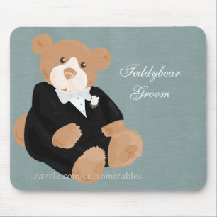 Teddybear GroomMousepad Muismat