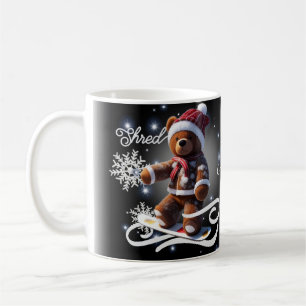 TeddyBear Snowboard/Shred/Mok Koffiemok