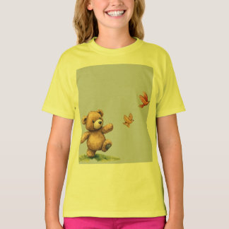 TEDDYBEAR WALKING TAS T-SHIRT