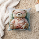 Teddybear-werpkussen Kussen (Deken)