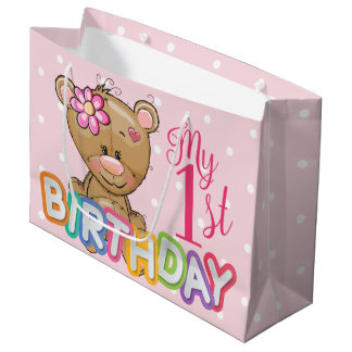 Teddybeer 1e Verjaardagspartij Douane Groot Cadeauzakje