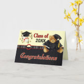 Teddybeer Afstuderen 20XX - Aanpassen van binnen Kaart (Gele Bloem)