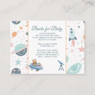 Teddybeer Astronaut-Boeken Voor Baby Bijlage Kaart