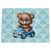 Teddybeer Auto's Groot Cadeauzakje (Voorkant)
