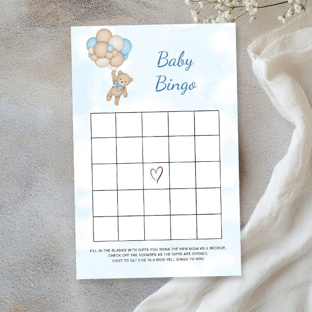 Teddybeer Baby Bingo Spel (Creator heeft geüpload)