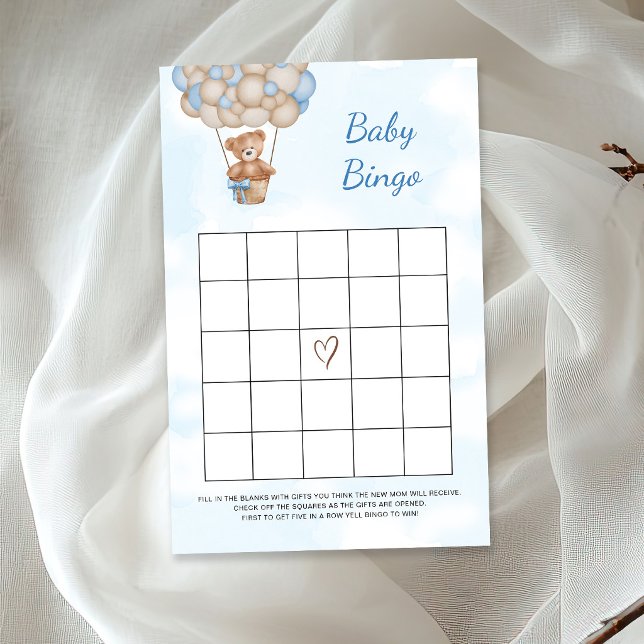 Teddybeer Baby Bingo Spel (Creator heeft geüpload)