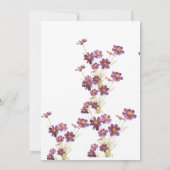 Teddybeer baby douche uitnodigingen (Achterkant)